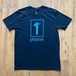1st Phorm Black Logo Graphic Double Sided Tshirt Legion Of Boom Men’s Large
